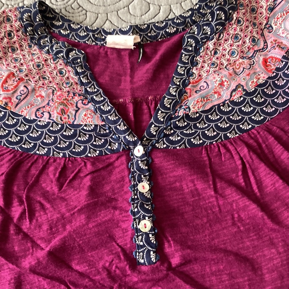 Anthropologie long sleeved top - Picture 6 of 12